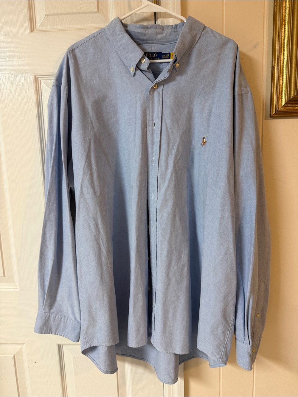 Polo by Ralph Lauren Light Blue Button-Down Oxford Shirt